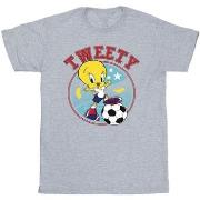 T-shirt enfant Dessins Animés Tweety Football Circle