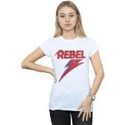 T-shirt David Bowie Distressed Rebel
