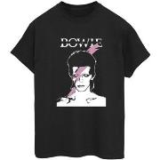 T-shirt David Bowie Pink Flash