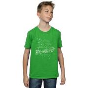 T-shirt enfant Disney Death Star Sleigh