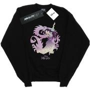 Sweat-shirt Disney Mulan Dragon Fight