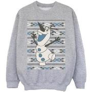 Sweat-shirt enfant Disney Frozen Christmas Olaf Smile