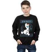 Sweat-shirt enfant Disney Frozen Sweet Christmas