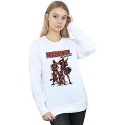 Sweat-shirt Marvel Deadpool Family Group