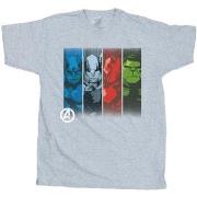 T-shirt enfant Marvel Avengers Team Strips