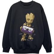 Sweat-shirt enfant Marvel Guardians Of The Galaxy Groot Cosmic Tape