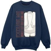 Sweat-shirt enfant Disney Big Hero 6 Excuse Me Some Air