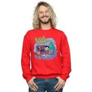 Sweat-shirt Dc Comics Super Friends Sorry Santa