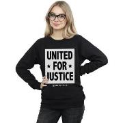 Sweat-shirt Dc Comics Justice League United For Justice