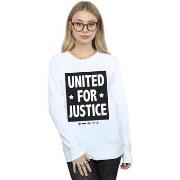 Sweat-shirt Dc Comics Justice League United For Justice