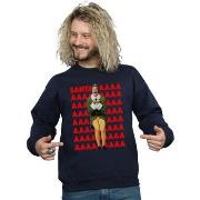 Sweat-shirt Elf Buddy Santa Scream