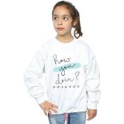 Sweat-shirt enfant Friends How You Doin? Handwriting