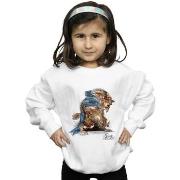 Sweat-shirt enfant Disney Beauty And The Beast Beast Sketch