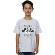 T-shirt enfant Disney Mickey And Minnie Mouse Mousecrush Mondays