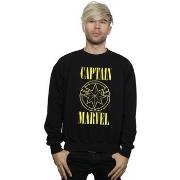 Sweat-shirt Marvel Captain Grunge Logo