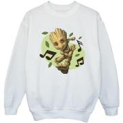 Sweat-shirt enfant Marvel Guardians Of The Galaxy Groot Musical Notes