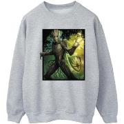 Sweat-shirt Marvel Guardians Of The Galaxy Groot Forest Energy