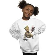 Sweat-shirt enfant Marvel Guardians Of The Galaxy Groot Tape