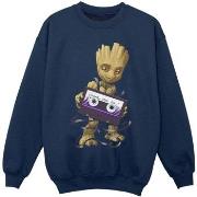 Sweat-shirt enfant Marvel Guardians Of The Galaxy Groot Cosmic Tape