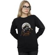 Sweat-shirt Dc Comics Batman Arkham Knight Halloween Moon