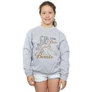 Sweat-shirt enfant Disney I Only Date Beasts