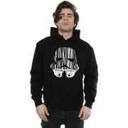 Sweat-shirt Disney Stormtrooper Barcode Helmet