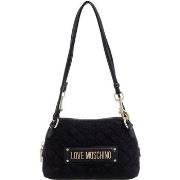 Sac Love Moschino Tracolla Crossbody Tweed Nero JC4064PP1HLB100A