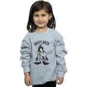 Sweat-shirt enfant Dessins Animés Daffy Duck Large Head