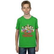 T-shirt enfant Disney Mickey Mouse And Friends Christmas