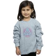 Sweat-shirt enfant Harry Potter Neon Deathly Hallows