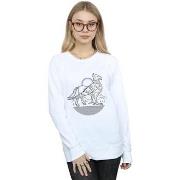 Sweat-shirt Harry Potter Buckbeak Line Art