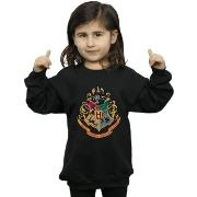 Sweat-shirt enfant Harry Potter Hogwarts Crest Gold Ink