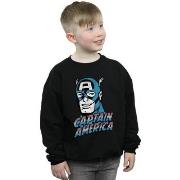 Sweat-shirt enfant Marvel Captain America Distressed