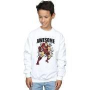 Sweat-shirt enfant Marvel Awesome Iron Man