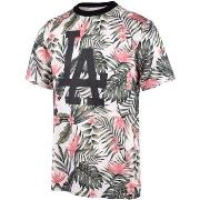 T-shirt '47 Brand 47 TEE MLB L A DODGERS COASTAL FLORAL REPEAT ECHO CT...