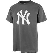 T-shirt '47 Brand 47 TEE MLB NEW YORK YANKEES ECHO DARK GREY