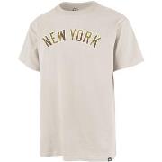 T-shirt '47 Brand 47 TEE MLB NEW YORK YANKEES IMPRINT ECHO BONE1