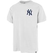 T-shirt '47 Brand 47 TEE MLB NEW YORK YANKEES W SERIES BACKER ECHO WHI...