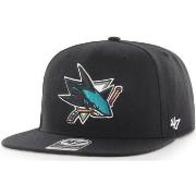 Casquette '47 Brand 47 NHL CAP SAN JOSE SHARKS NO SHOT CAPTAIN BLACK