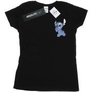 T-shirt Disney Lilo And Stitch Stitch Backside Breast Print