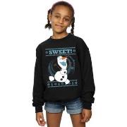 Sweat-shirt enfant Disney Frozen Sweet Christmas