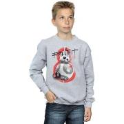 Sweat-shirt enfant Disney The Last Jedi Roll With It