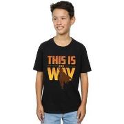 T-shirt enfant Disney The Mandalorian This Is The Way