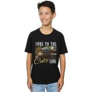 T-shirt enfant Disney The Mandalorian Come To The Cute Side