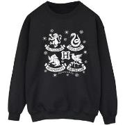 Sweat-shirt Harry Potter House Icons Christmas