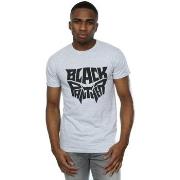 T-shirt Marvel Black Panther Worded Emblem