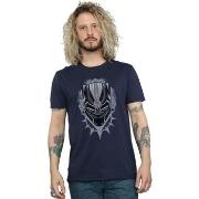 T-shirt Marvel Black Panther Head