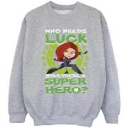 Sweat-shirt enfant Marvel St Patrick's Day Black Widow Luck