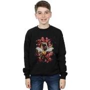 Sweat-shirt enfant Marvel Avengers Endgame Distressed Thanos