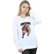 Sweat-shirt Marvel Awesome